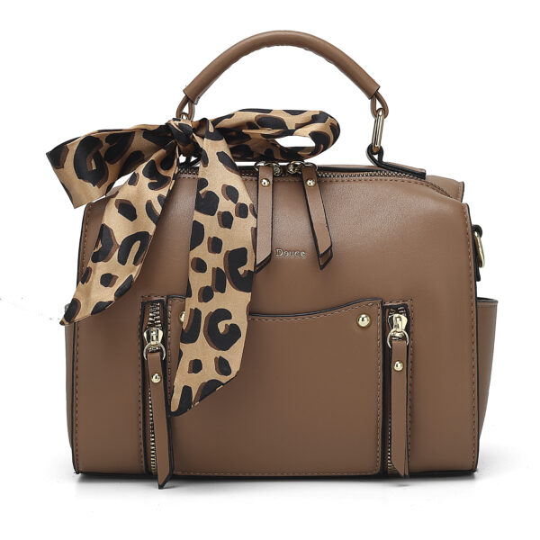 Bolsa feminina de mão e transversal-Bolsa baú