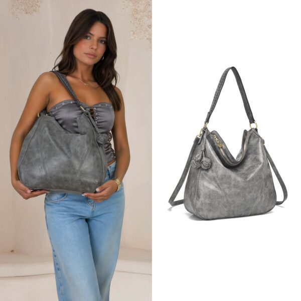 Bolsa Feminina Hobo de Ombro e Transversal