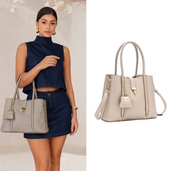 Bolsa Feminina Tote de Mão e Ombro Elegante | Lumoza