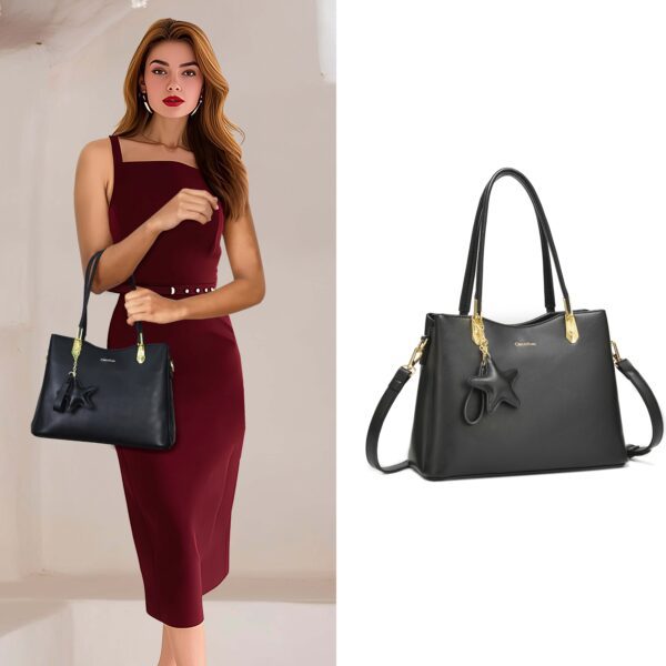 Bolsa Feminina Tote Estruturada e Espaçosa | Lumoza
