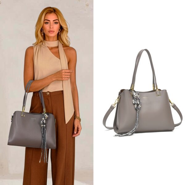 Bolsa Feminina de Mão e Ombro Elegante Chicohore | Lumoza