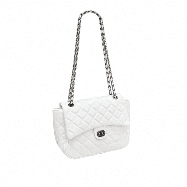 Bolsa Feminina Matelassê de Ombro com Corrente