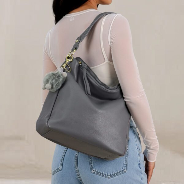 Bolsa Feminina Hobo Grande de Ombro e Transversal | Lumoza