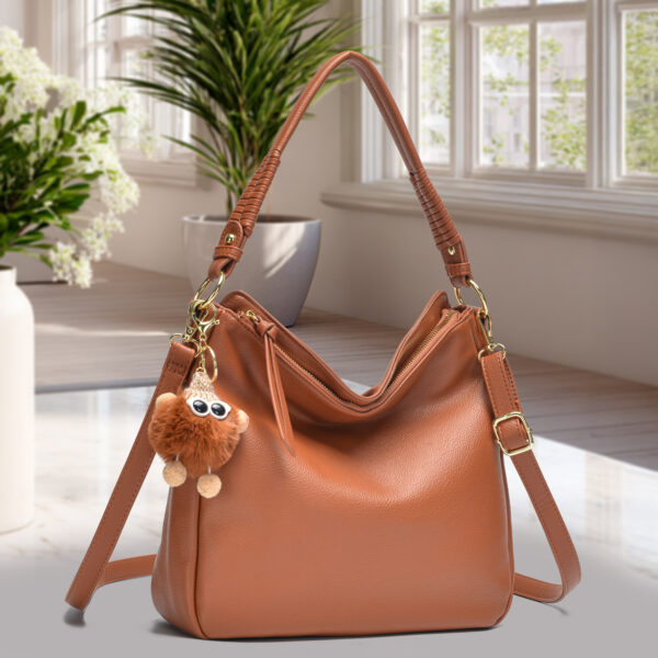 Bolsa Feminina Hobo Grande de Ombro e Transversal | Lumoza