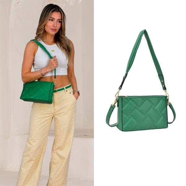 Bolsa Feminina Transversal Matelassê CH-3323