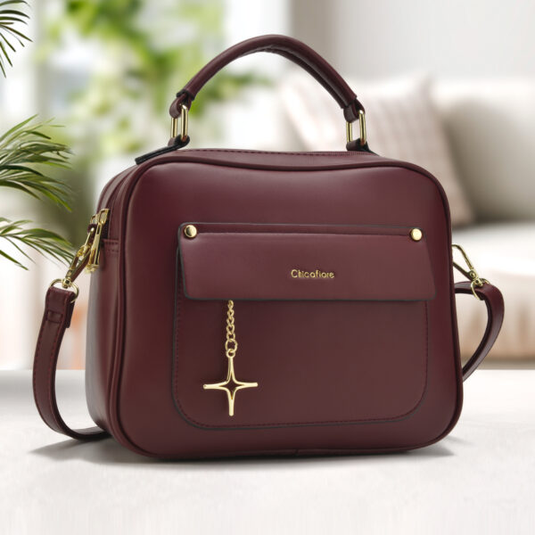 Bolsa Feminina Transversal Estruturada CH-3406 | Lumoza Bolsas